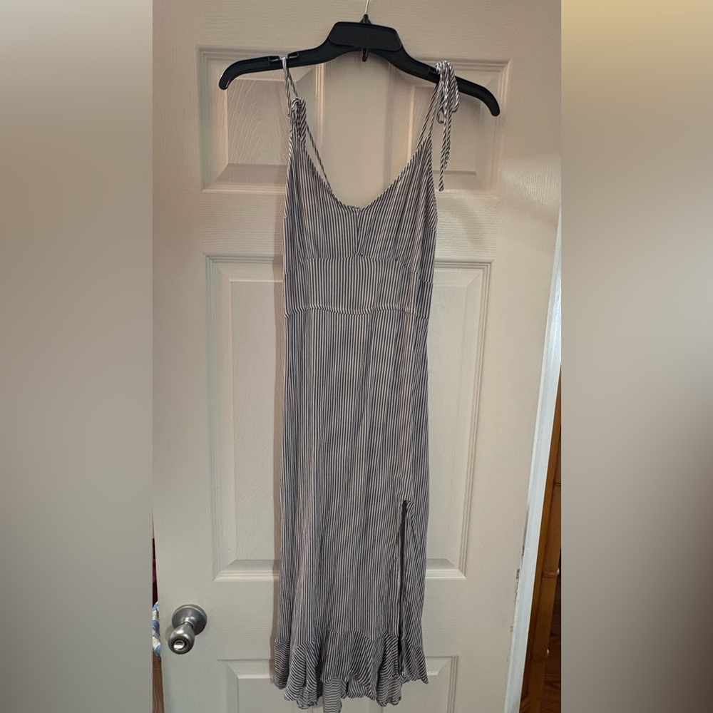 Striped Sleeveless Dress